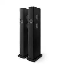 KEF LS60 | Enceintes colonne Wireless (paire) | PROMO CASH BACK DIRECT PANIER - Noir