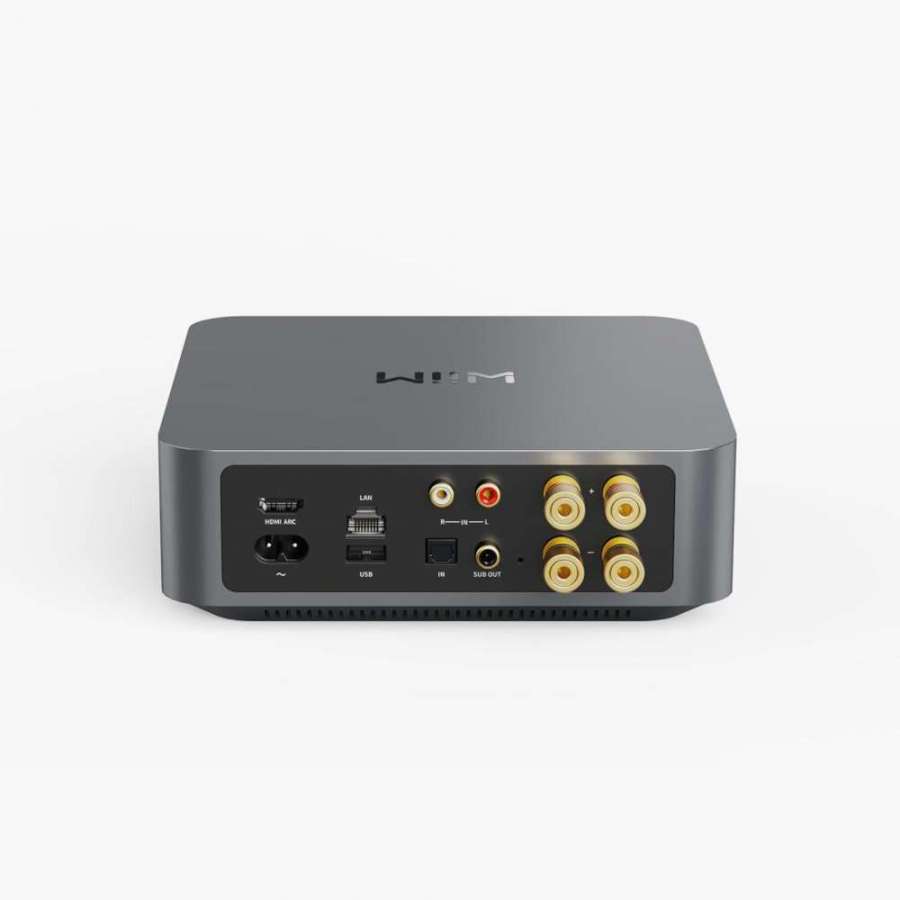 WiiM Amp Space Grey | Multiroom Streaming Amplifier