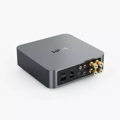 WiiM Amp Space Grey | Multiroom Streaming Amplifier à Genève | Digistore.ch
