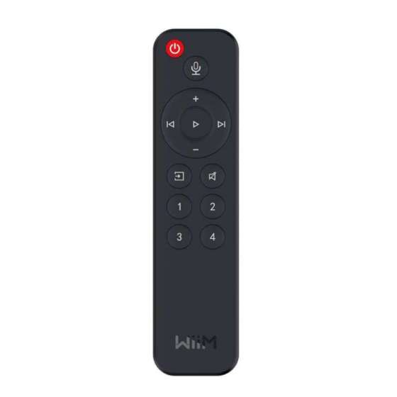 WiiM Voice Remote | Bluetooth Remote for WiiM Mini & Pro
