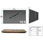 Awol Daylight ALR-D120 | ALR 120 inch fixed projection screen