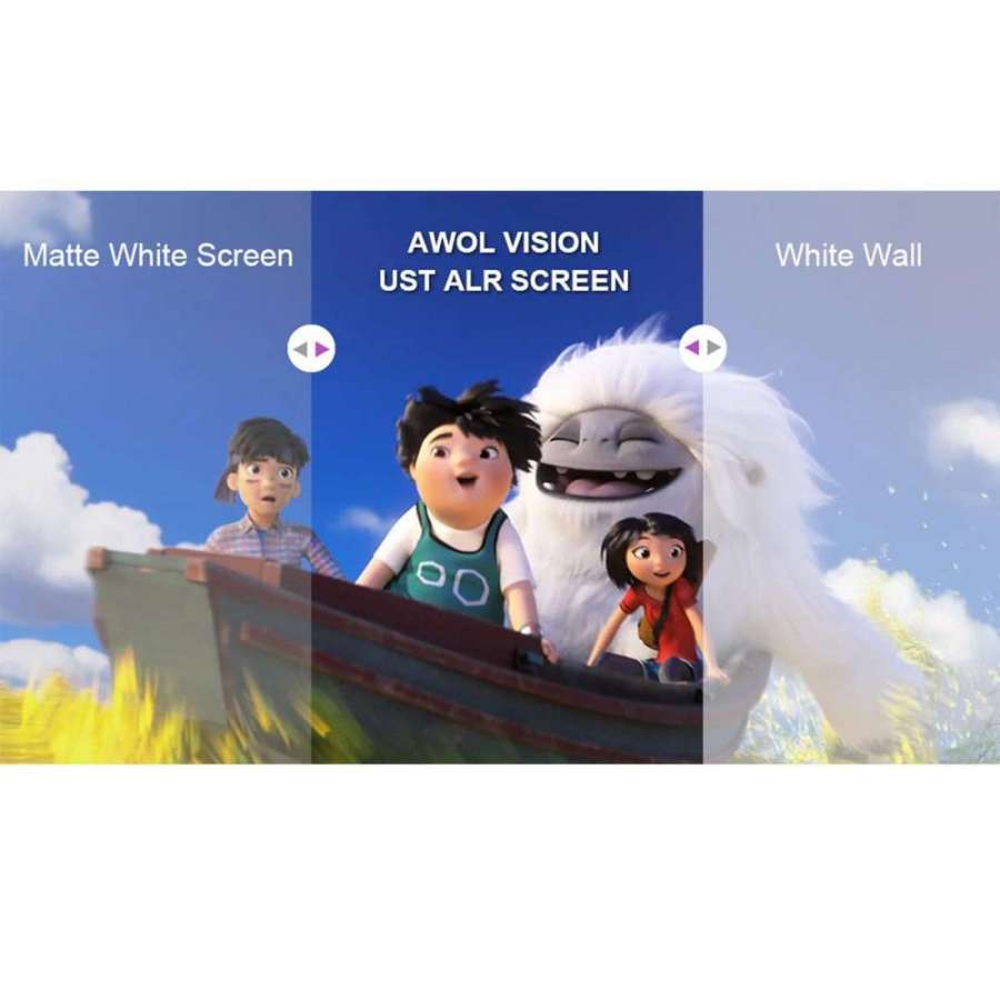 Awol Cinematic ALR-C120 | ALR 120 inch fixed projection screen