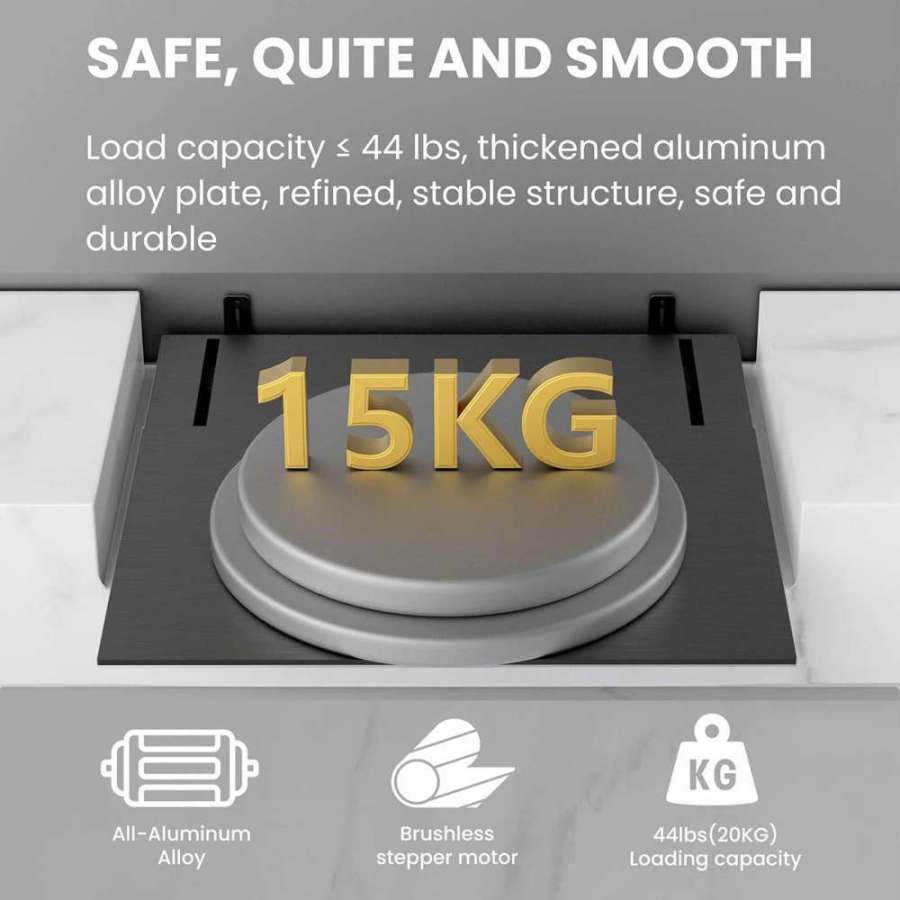 Awol IC-A120 | Motorized Slider Tray (Auto Extendable Shelf) 120 inch