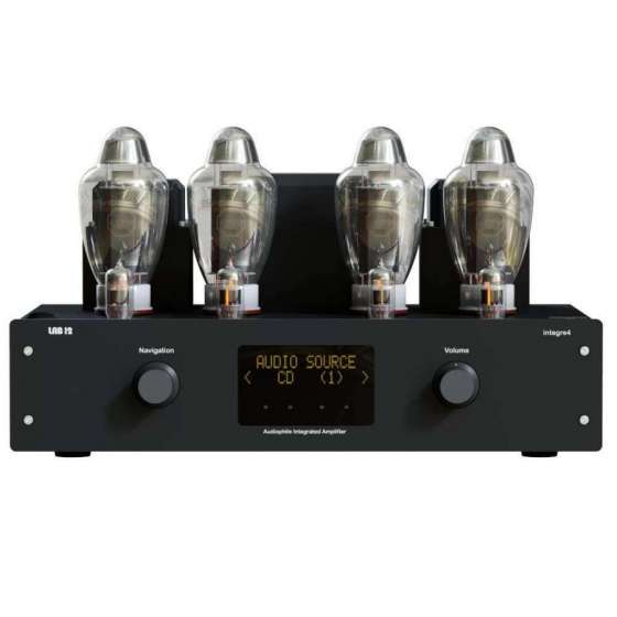 Lab12 Integre4 mk2 Black | Audiophile Integrated Amplifier à Genève | Digistore.ch