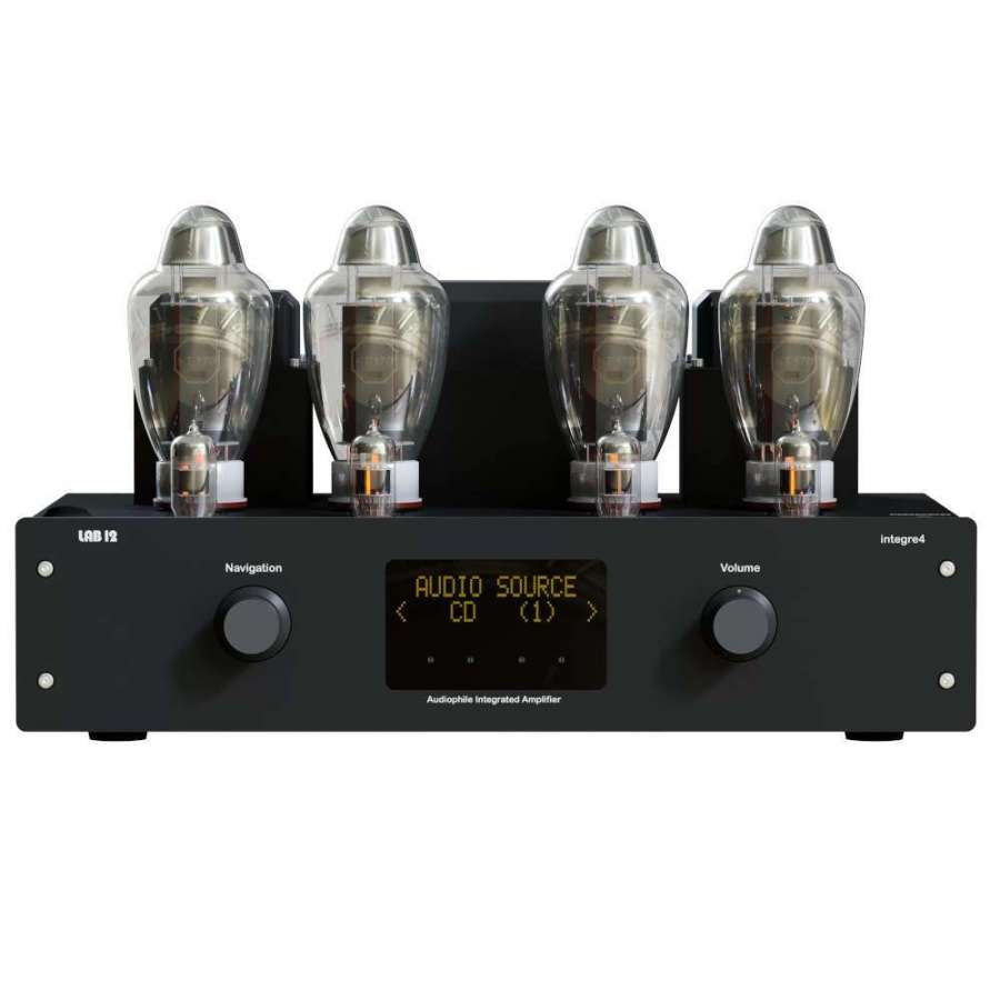 Lab12 Integre4 mk2 Black | Audiophile Integrated Amplifier
