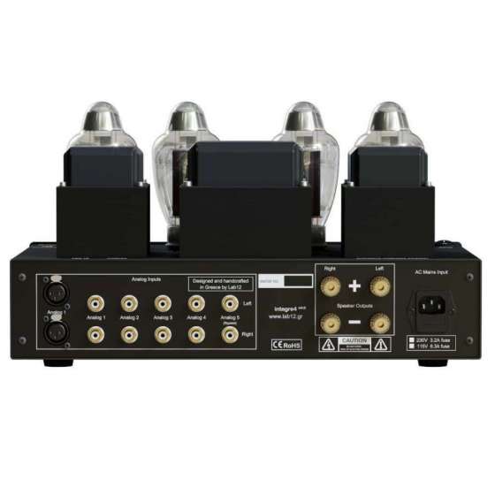 Lab12 Integre4 mk2 Black | Audiophile Integrated Amplifier à Genève | Digistore.ch