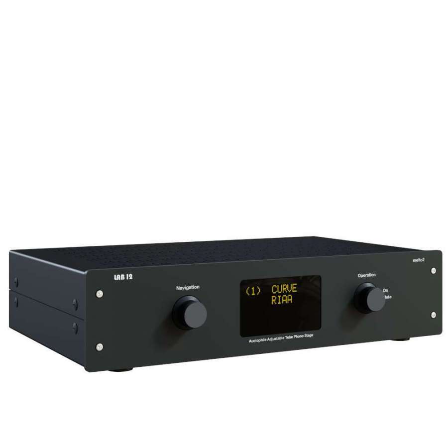Lab12 Melto2 Black | Fully adjustable Phono Preamplifier
