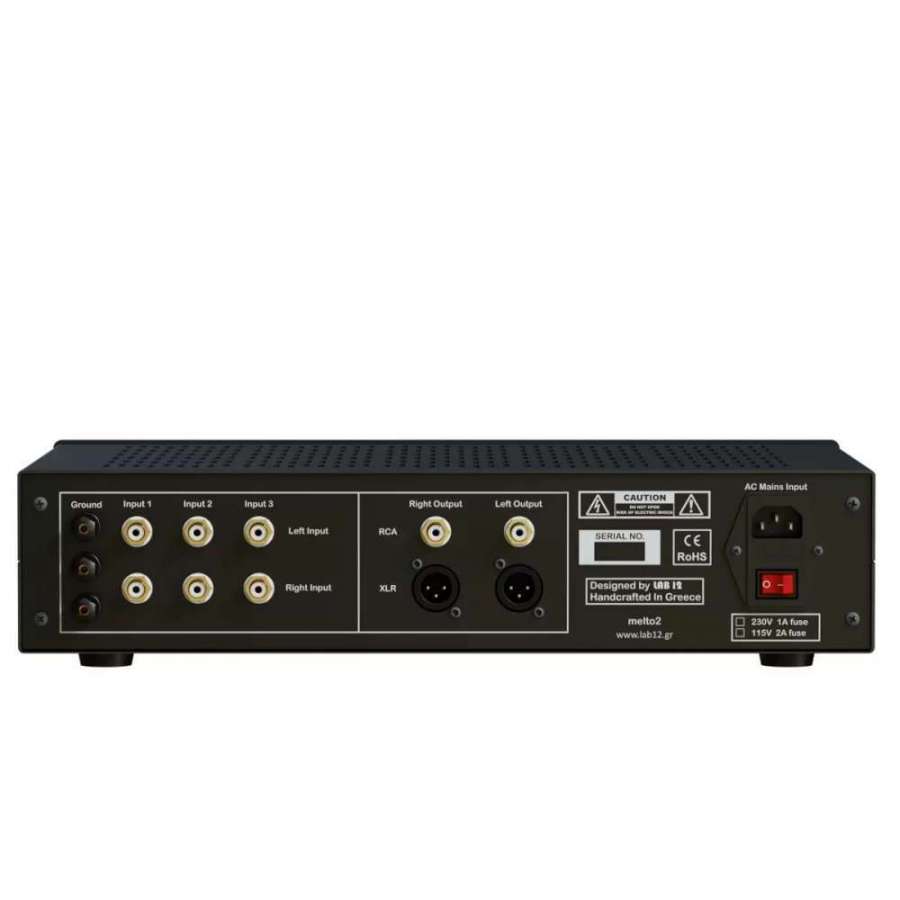 Lab12 Melto2 Black | Fully adjustable Phono Preamplifier