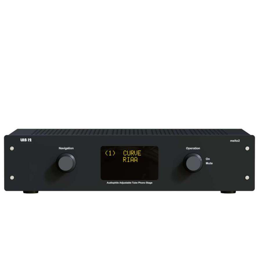 Lab12 Melto2 Black | Fully adjustable Phono Preamplifier