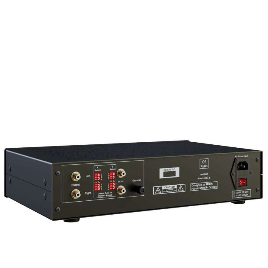 Lab12 Melto1 Black | Tube MC/MM Phono Preamplifier