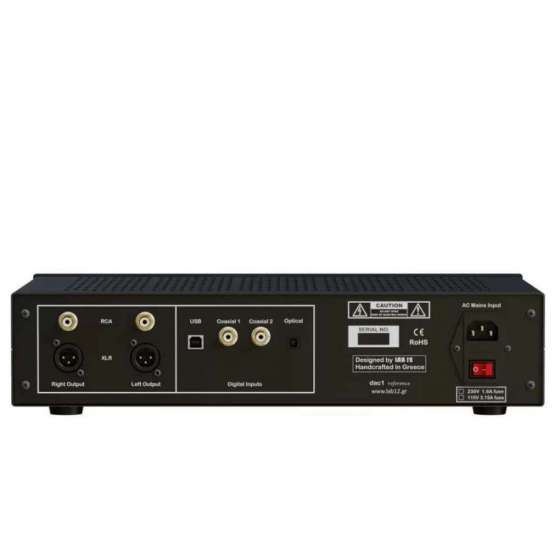 Lab12 DAC1 Reference Black | Non Oversampling DAC with Tube Output à Genève | Digistore.ch