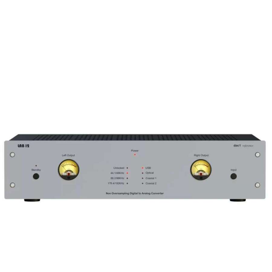 Lab12 DAC1 Reference Silver | Non Oversampling DAC with Tube Output