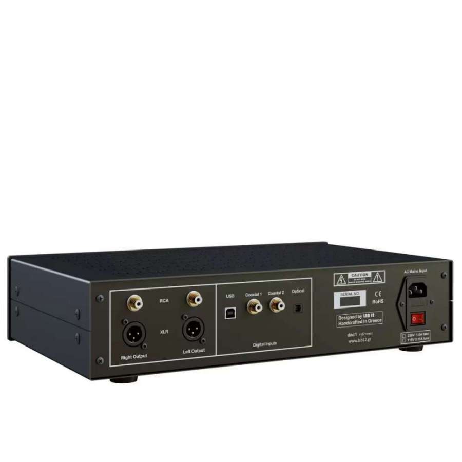 Lab12 DAC1 Reference Silver | Non Oversampling DAC with Tube Output