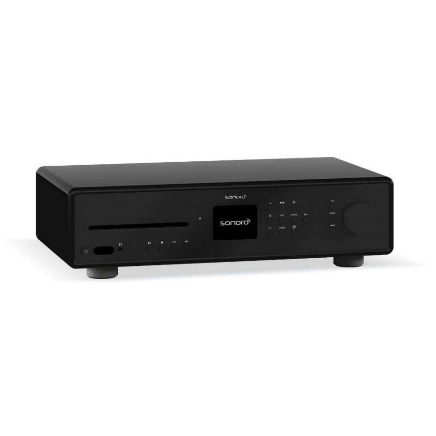 Sonoro Maestro X Matte Black | Amplificateur Internet Hi-Res Audio Moderne et Puissant