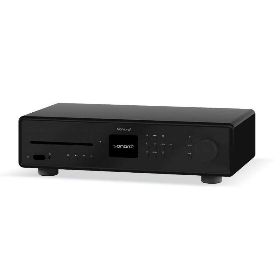 Sonoro Maestro X Matte Black | Amplificateur Internet Hi-Res Audio Moderne et Puissant