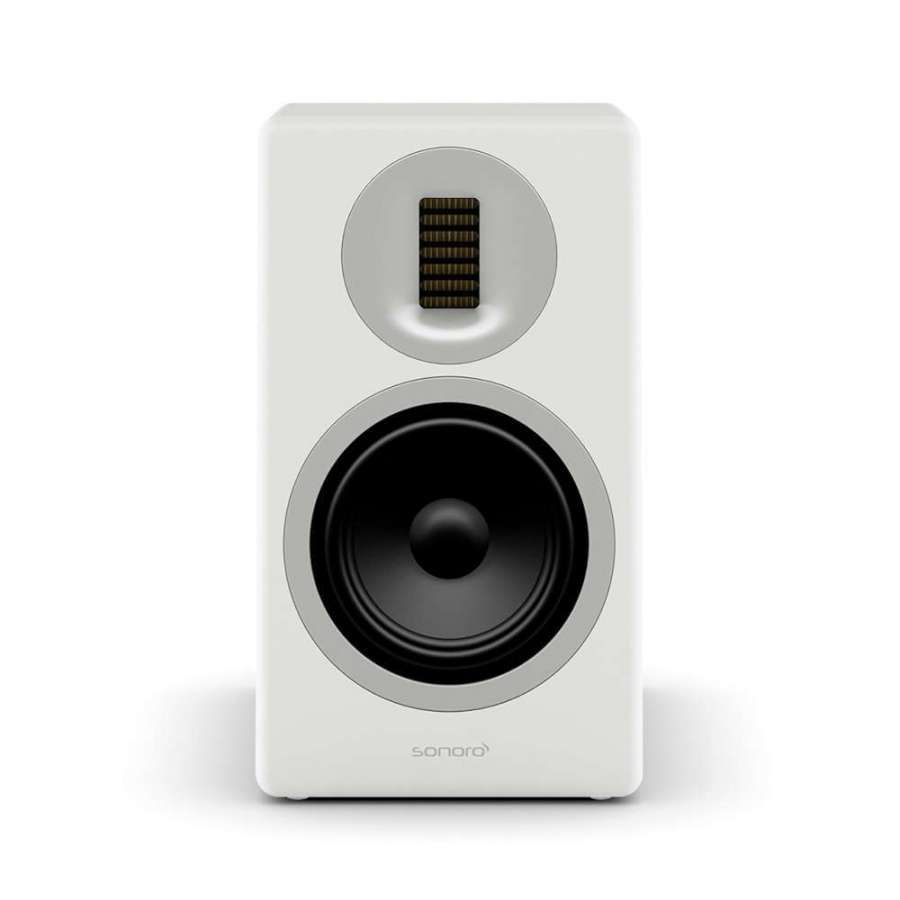 Sonoro Orchestra Gen.2 Matte White | Enceinte Bibliothèque, Complément Parfait du Maestro
