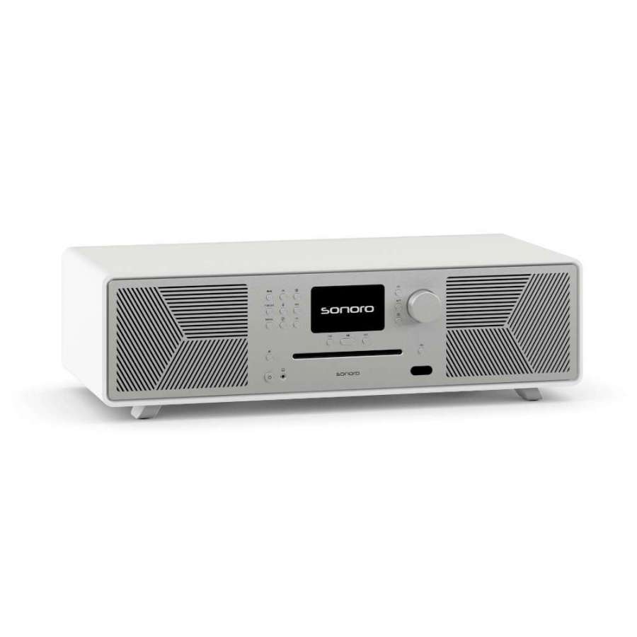 Sonoro Meisterstück Matte White | All-in-One Wireless Music System