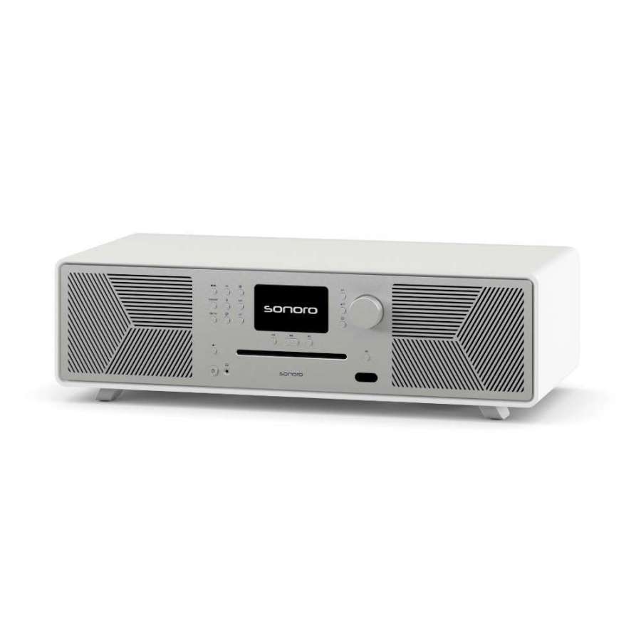 Sonoro Meisterstück Matte White | All-in-One Wireless Music System
