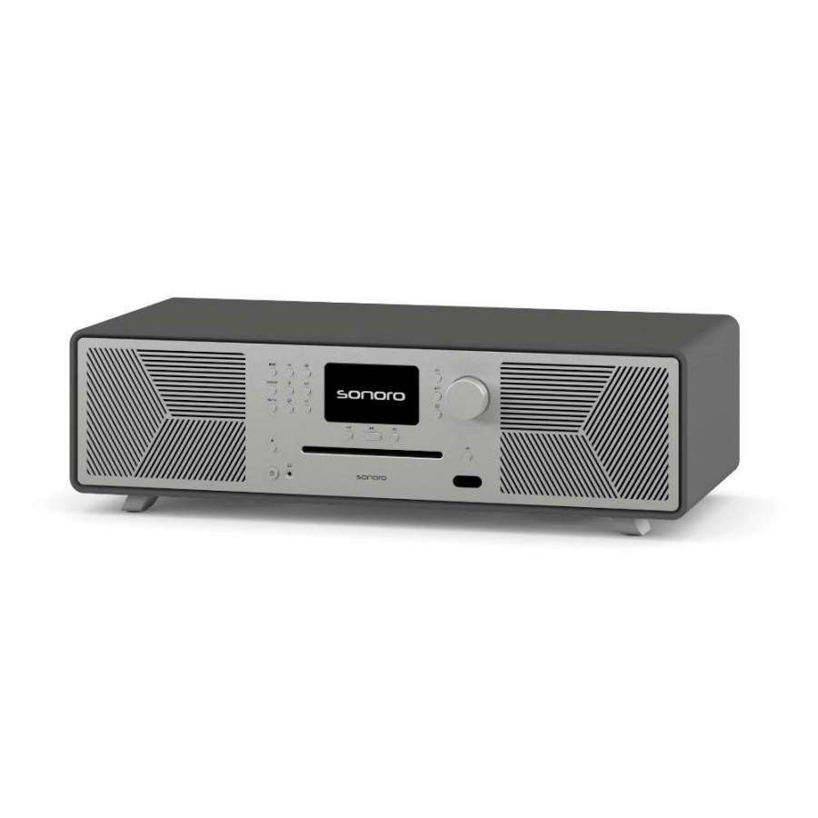 Sonoro Meisterstück Matte Graphite | All-in-One Wireless Music System