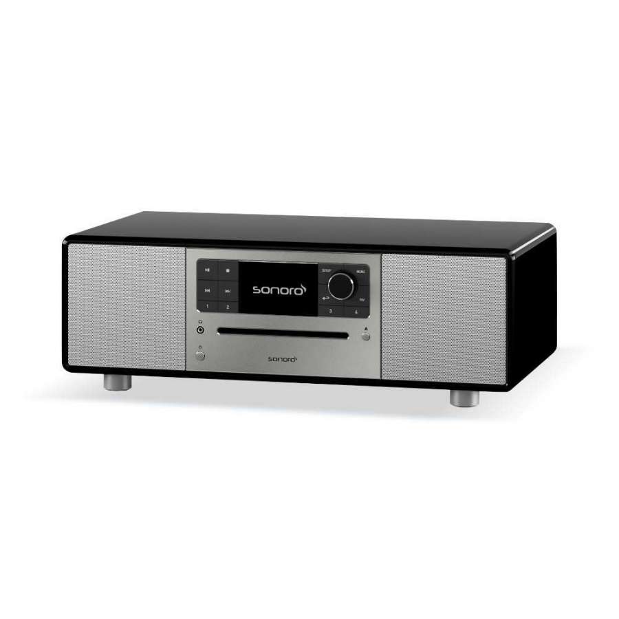 Sonoro Prestige Gloss Black | All-in-One Wireless Music System
