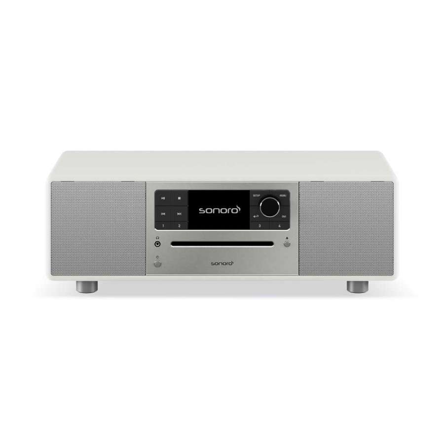 Sonoro Prestige Gloss White | All-in-One Wireless Music System