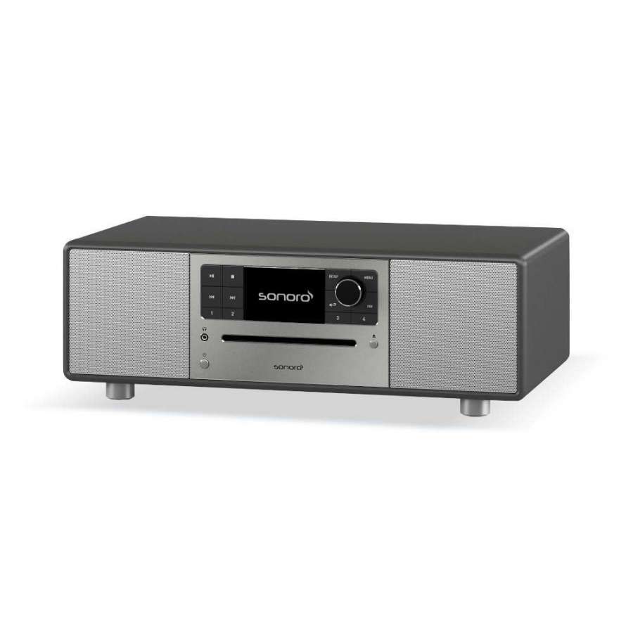 Sonoro Prestige Matte Graphite | All-in-One Wireless Music System