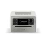 Sonoro Elite Gloss White | Système de Musique Polyvalent : Streaming, CD et Radio