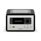 Sonoro Relax Gloss Black | Radio Internet Compacte pour une Détente Instantanée