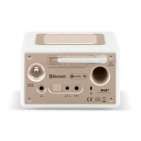 Sonoro Relax Matte White Rose Gold | Radio Internet Compacte pour une Détente Instantanée