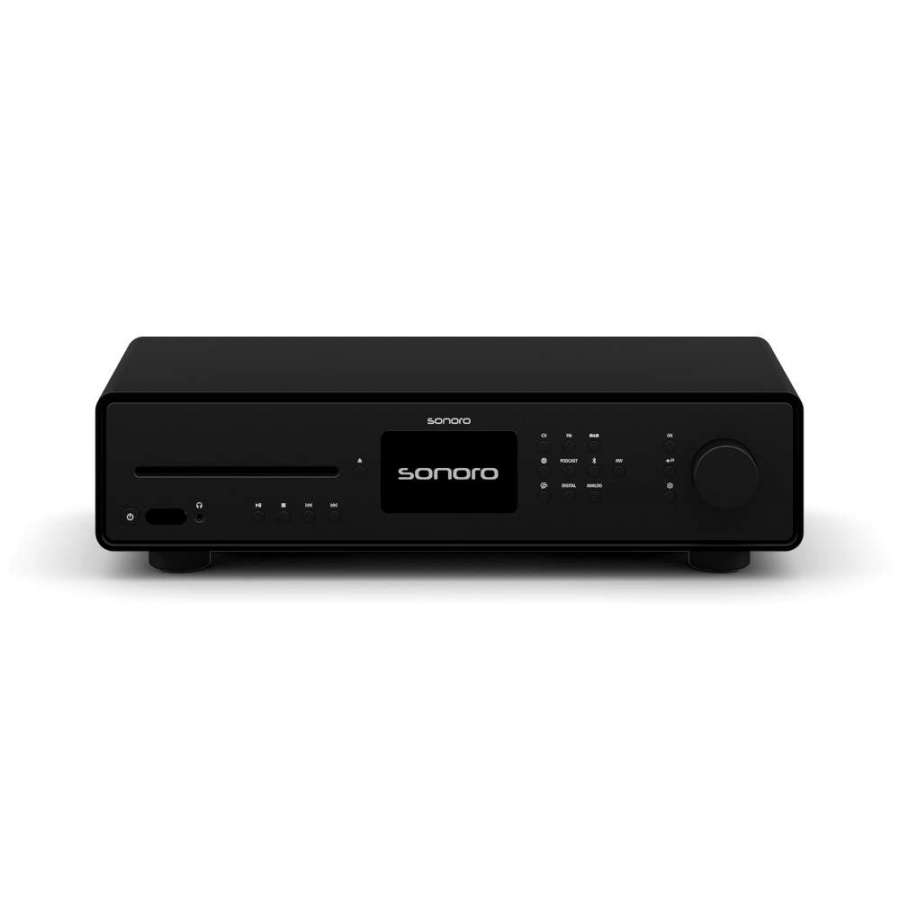 Sonoro Maestro Quantum Matte Black | Amplificateur Internet Hi-Res Audio Moderne et Puissant
