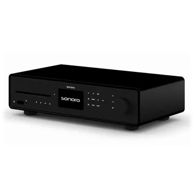 Sonoro Maestro Quantum Matte Black | Amplificateur Internet Hi-Res Audio Moderne et Puissant à Genève | Digistore.ch