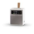 Sonoro Easy Gloss White | Radio Portable pour une Écoute Facile en Déplacement