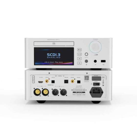 Shanling SCD1.3 Silver | Lecteur SACD/CD à Genève | Digistore.ch