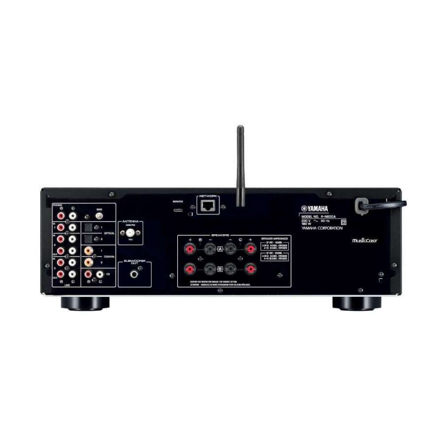 Yamaha R-N600A DAB Black | MusicCast Stereo Network Receiver
