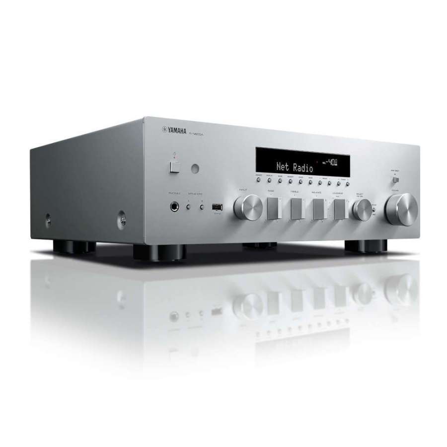 Yamaha R-N600A DAB Silver | MusicCast Stereo Network Receiver