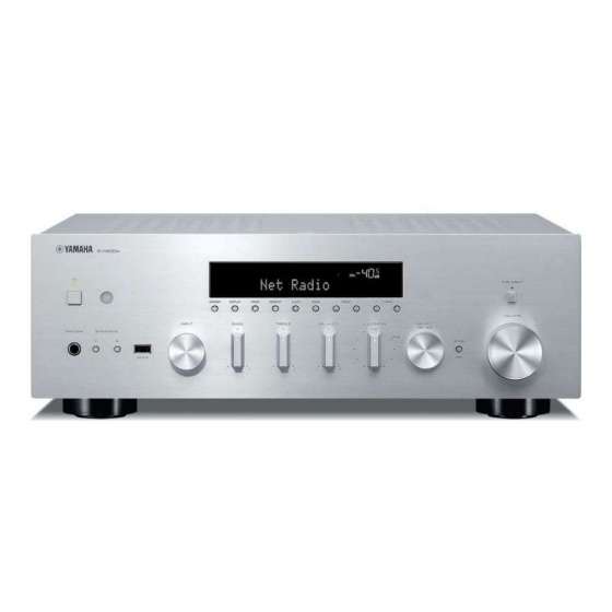 Yamaha R-N600A DAB Silver | MusicCast Stereo Network Receiver à Genève | Digistore.ch