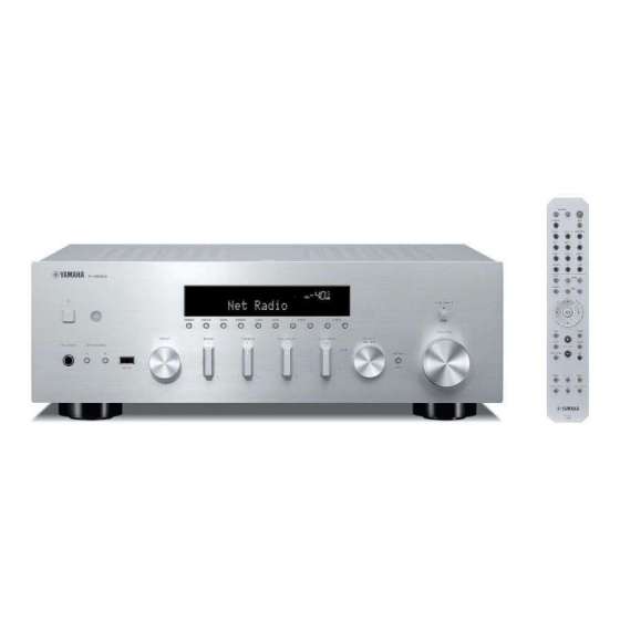 Yamaha R-N600A DAB Silver | MusicCast Stereo Network Receiver à Genève | Digistore.ch