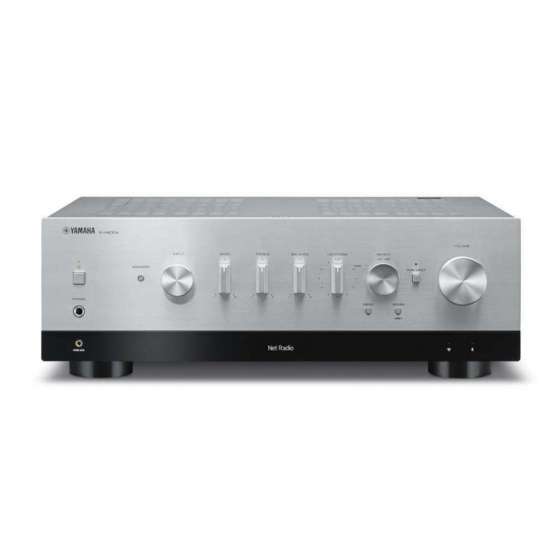 Yamaha R-N800A DAB Silver | MusicCast Stereo Network Receiver à Genève | Digistore.ch