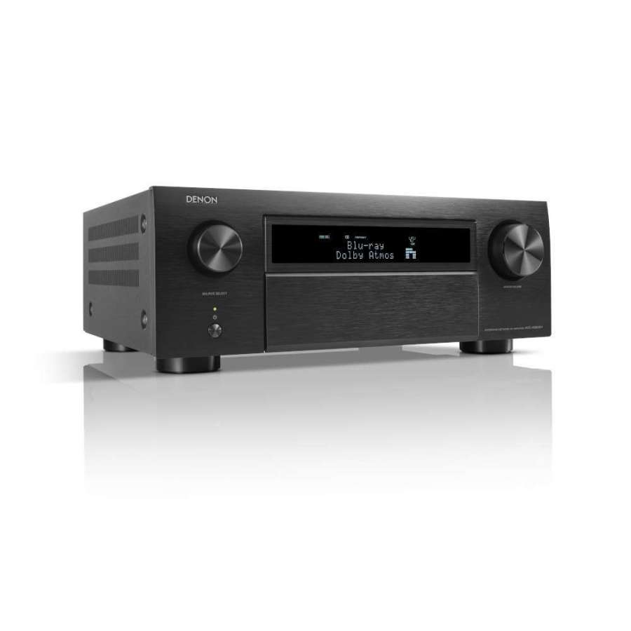 Denon AVC-X6800H Black | Reference HEOS 8K AV Receiver 11.4 canaux