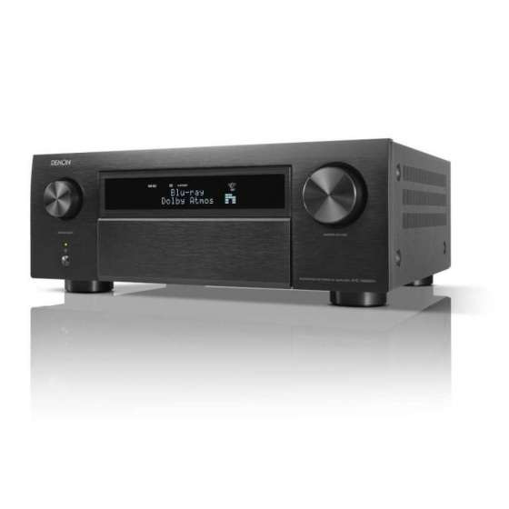 Denon AVC-X6800H Black | Reference HEOS 8K AV Receiver 11.4 canaux à Genève | Digistore.ch