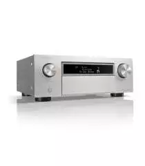 Denon AVC-X6800H Premium Silver | Reference HEOS 8K AV Receiver 11.4 canaux