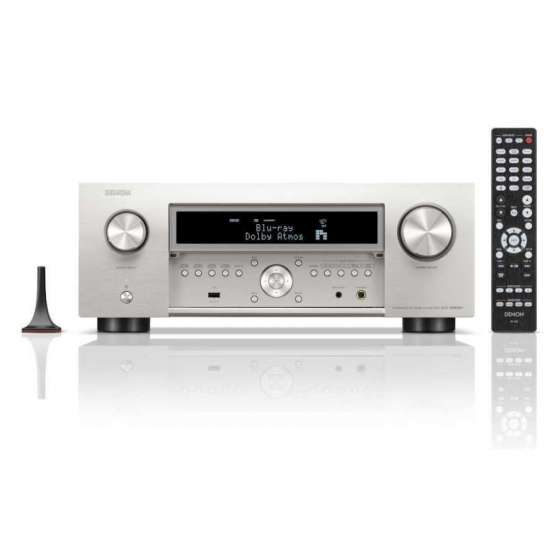 Denon AVC-X6800H Premium Silver | Reference HEOS 8K AV Receiver 11.4 canaux à Genève | Digistore.ch