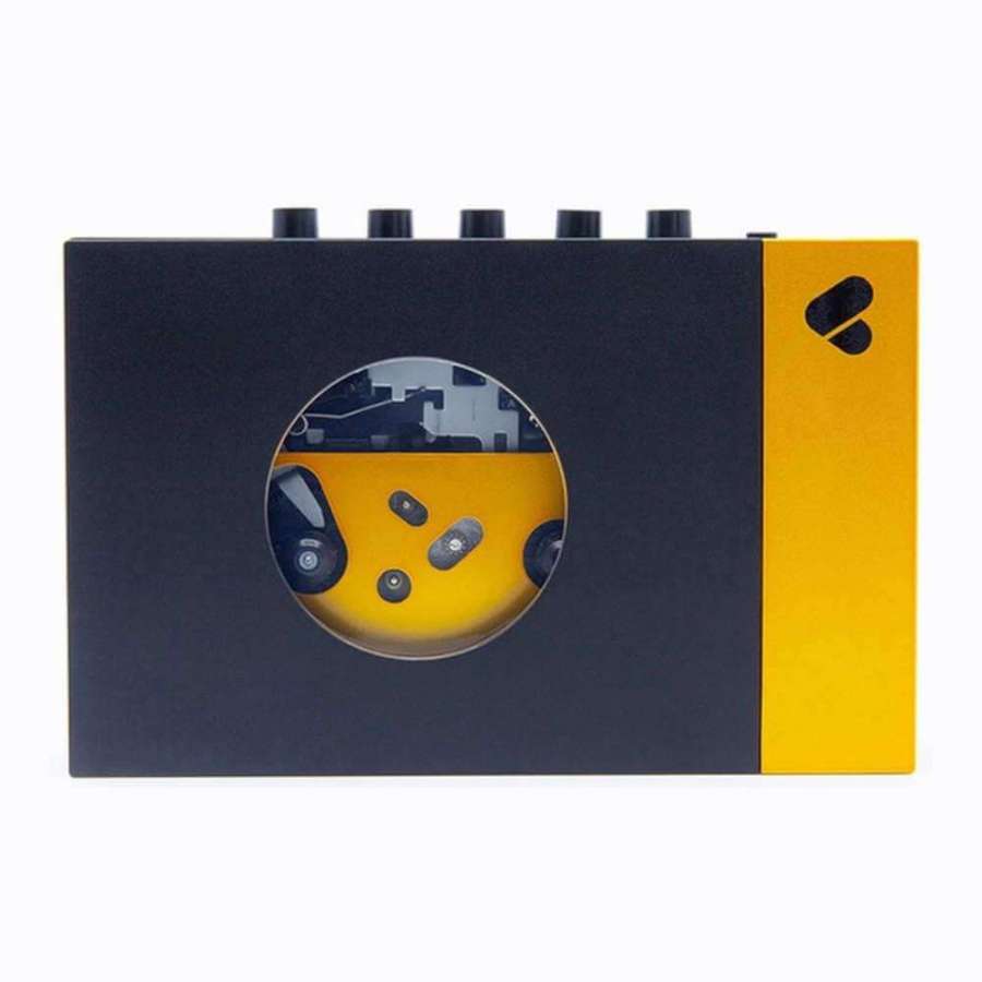 We Are Rewind Amy Limited Edtion Black/Yellow | Portable BT Cassette Player