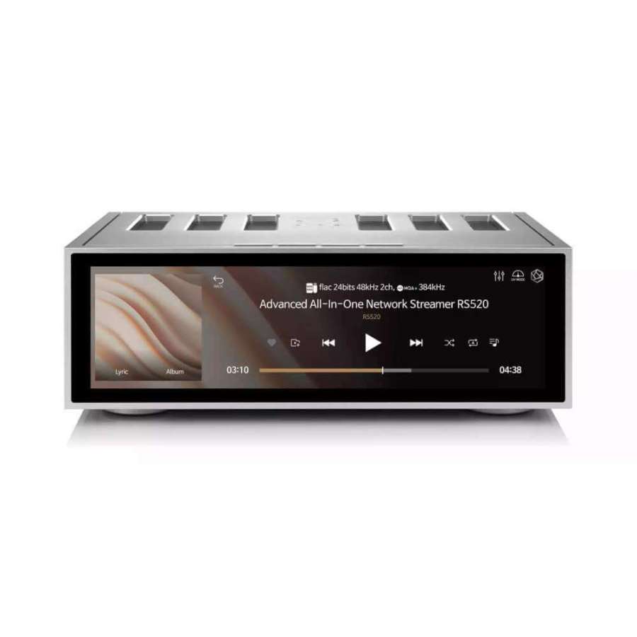 Hifi Rose RS520 Silver | Advanced All-In-One Amplifier Network Streamer