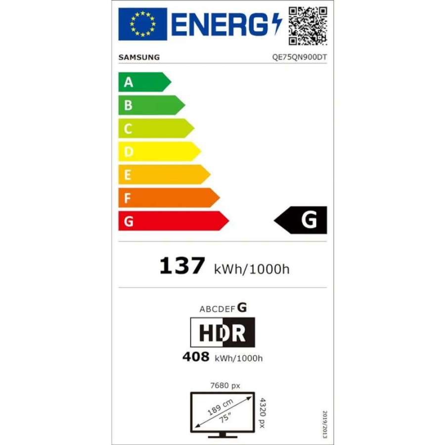 Samsung QE65QN900DTXZU | TV Neo QLED 8K (2024) |