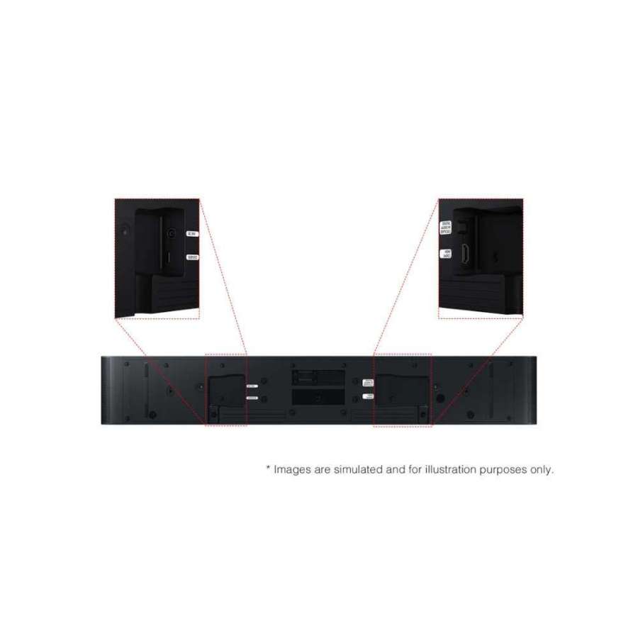 Samsung HW-S60D/EN Black | 5.0 Slim Soundbar (2024)