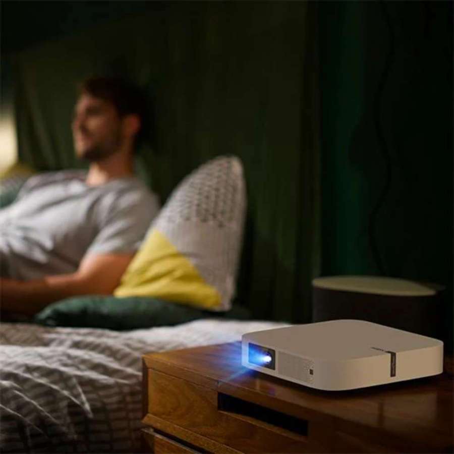 Xgimi Elfin | Vidéoprojecteur Full HD Compact avec Son Harman Kardon