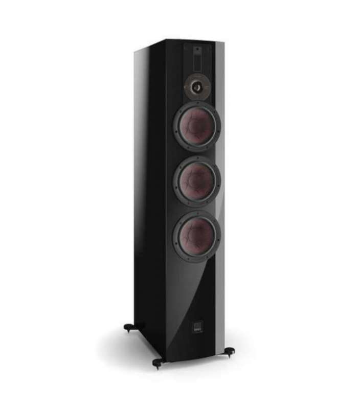 Dali Rubikore 8 Gloss Black | Enceinte Colonne Puissante pour la Hifi et le Home-Cinéma (pièce)