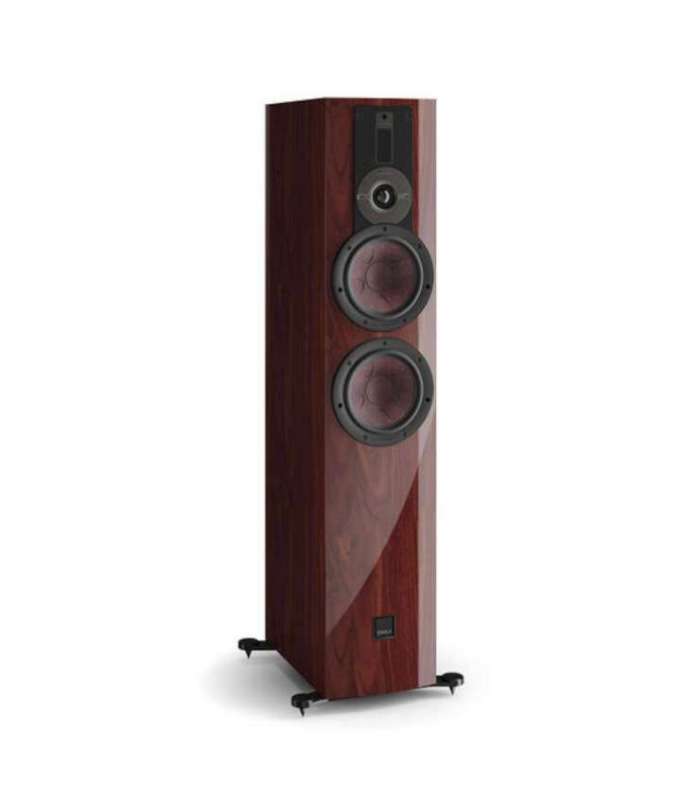 Dali Rubikore 6 Gloss Maroon | Enceinte Colonne avec Woofers SMC et Tweeter DALI Hybrid (pièce)