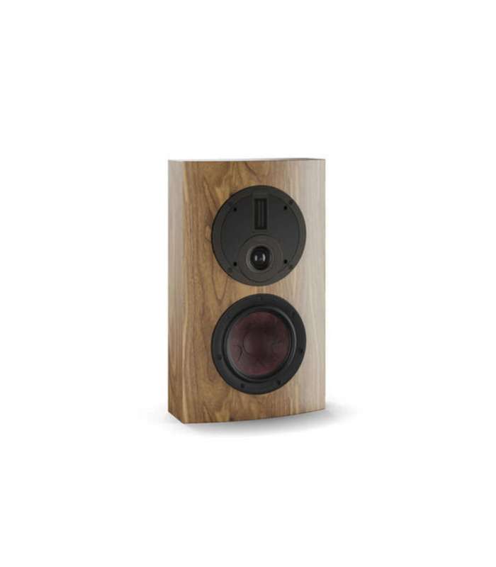 Dali Rubikore On-Wall Natural Walnut | Enceinte Murale Polyvalente pour Stéréo et Multicanal (pièce)